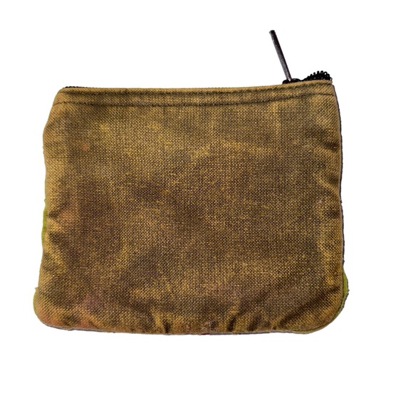 Earth Divas Boho Style Wristlet Zip Top Fabric Wallet Colorful Floral Artsy - Picture 2 of 7